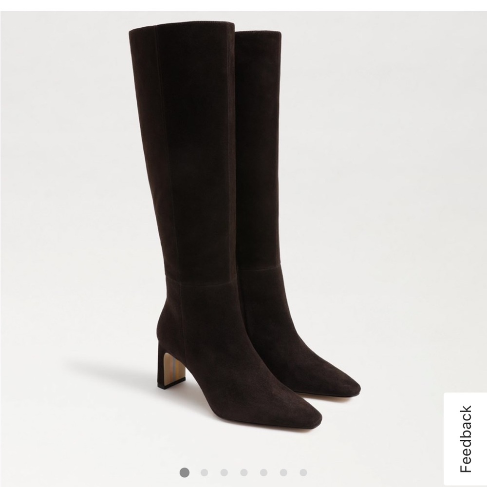 Sam Edelman Black Heeled Boots